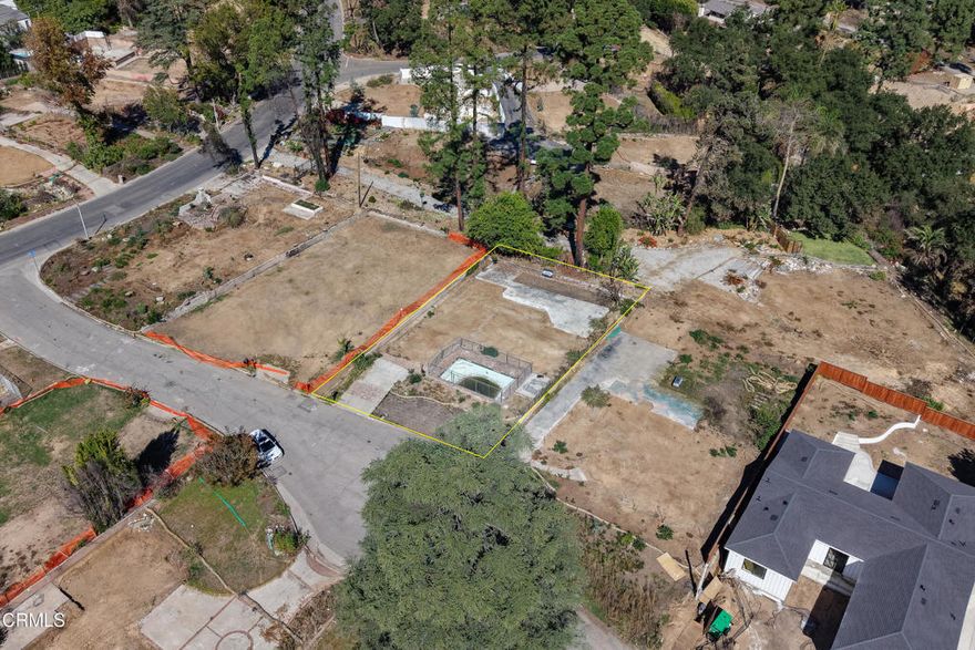 An exceptional opportunity, located on a quiet cul-de-sac in a serene Altadena neighborhood. This lot is awaiting your vision and design. Enjoy wonderful mountain views with a location that places you within reach to Altadena's hiking trails and parks. Buyers are advised to independently verify all aspects of the property with the County of Los Angeles and appropriate government agencies, including, but not limited to, lot remediation, future use of the property, rebuilding and permitting requirements, zoning and lot size. Property is being sold in as-is condition. Drive-by only, please do not walk on the property.