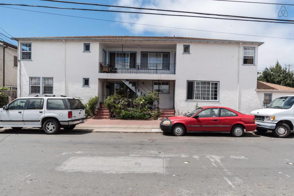 Beautifully remodeled with high end finishes, this spacious downstairs unit is centrally located between downtown San Mateo and Burlingame. Easy access to freeways and Caltrain to get to bay area jobs. Features a huge modern kitchen with granite counter tops, lots of cabinets, SS appliances, LED lights. Also features separate laundry room with full size washer and dryer, remodeled bathroom, wood flooring, and private 1 car attached garage and one more off street parking space on driveway. Additional 5 street parking spaces in front of the building. Centrally heated for comfort. Electric Car ready- 110 and 220 Volt outlet in garage ready to support EV charger. Individually metered for gas, water and power.