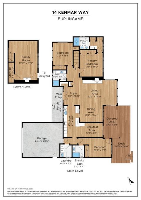 Tiny photo for 14 Kenmar Way, Burlingame, CA 94010 (MLS # ML82037629)