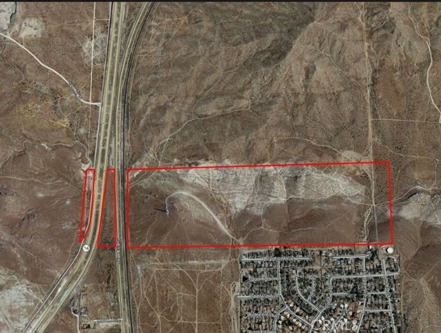 145.2 acres of raw land in Rosamond, California. Rosamond is a small desert community that serves as a gateway to the Antelope Valley and the vast Mojave Desert. Known for its proximity to Edwards Air Force Base, the city has historical ties to the aviation and aerospace industries, which have been pivotal in shaping its identity. The parcel is zoned Agricultural, offering a variety of potential development opportunities. The terrain is generally leveled and undeveloped.