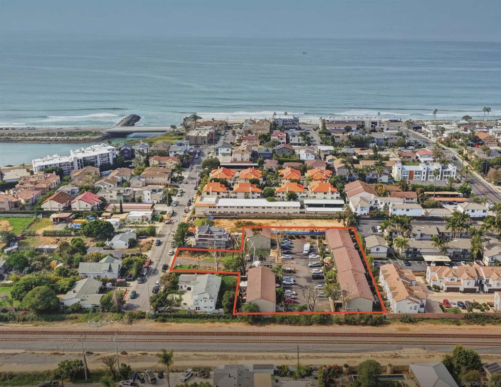We are pleased to present Camelot Terrace Apartments for sale in an irreplaceable coastal location in Carlsbad, San Diego. The subject is less than 400 yards from Tamarack Beach and the Pacific Ocean. Camelot Terrace offers an ideal unit mix of four 1-bed/1-bath units and 21 large 2-bed/1.5 bath town home units. The low density community sits on a large 1.22 acre parcel with ample parking and community laundry facilities. The subject has been well-maintained and professionally managed. In recent years, select unit interiors and the building exterior have been improved. A future investor could complete a deeper renovation with high-end finishes and additional amenities such as in-unit washer and dryers to raise rents significantly. The coastal sub-market of Carlsbad is one of the most desirable markets in San Diego. The subject property will always be in high demand due to the lack of supply from the scarcity and high cost of developable land. The subject benefits from close proximity to the beach and is less than 1-mile from Carlsbad Village's commercial core with abundant restaurants and shopping. The nearest light rail station is 1-mile from the subject, which connects riders from Oceanside to Downtown San Diego and beyond.