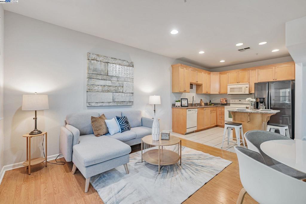 Centrally located in the heart of San Jose. Built in 2006 with 720 sqft living spaces, this 1bdrm and 1 huge bath condo unit is perfect for a busy bee or a work from home person(s). Just a block away from a hospital and around the corner from 680 Freeway. Downtown SJ is just few miles away and easy access to 280, 101 and 880. Points of interest include restaurants, Santana Row, Costco Warehouses, Asian grocery stores, parks and many more. After hustling and bustling for the day, you can rest in this condo unit in peace the moment you enter your private and secured building. Dedicated one parking space and ample parking spots for guests around the neighborhood. Unit faces the serene courtyard while steps away from the community pool.