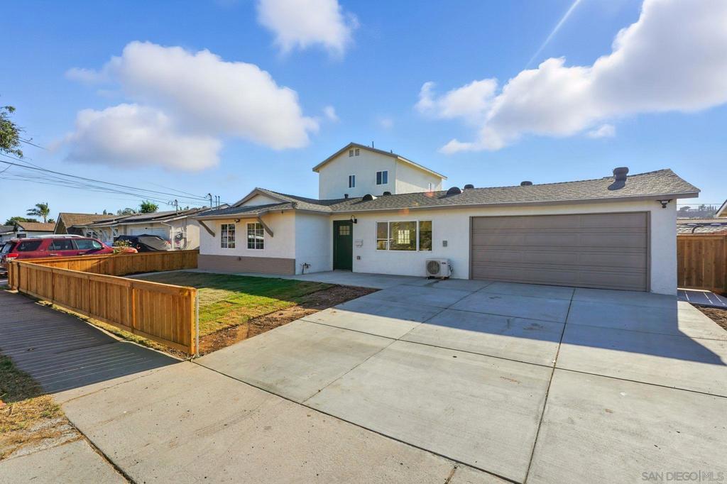 Discover this fully renovated 3-bedroom, 2-bathroom home in desirable Spring Valley, blending style, comfort, and flexibility. From the moment you step inside, you’re greeted with an open floor plan that highlights the spacious living room, modern dining area, and a beautifully remodeled kitchen. The kitchen is a true centerpiece, featuring sleek quartz counters, custom cabinetry, stainless steel appliances, and a large island perfect for gathering. The primary suite is exceptionally spacious, complete with an upgraded bathroom designed with contemporary finishes. A standout feature of this property is the bonus studio with its own private entrance. This versatile space is ideal for multigenerational living, guest accommodations, a home office, or rental income opportunities — making it a rare and valuable addition. Step outside to enjoy a large backyard, perfect for entertaining, gardening, or simply relaxing. With plenty of room to customize, the outdoor space offers endless potential for creating your dream retreat. Conveniently located near shopping, dining, schools, and freeway access, this home combines everyday practicality with upgraded style. Move-in ready and thoughtfully renovated, it’s a perfect fit for families, investors, or anyone looking for flexible living in a great neighborhood.