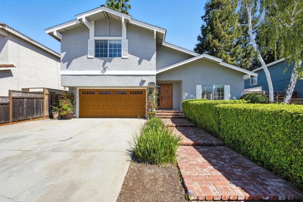 Amazing opportunity to own a spacious single-family home in the highly desirable Santa Teresa Golf Course neighborhood.A perfect place for a family to grow and thrive. This beautifully maintained home offers a perfect blend of comfort, charm, and modern convenience.With 2,137 sq ft of living space situated on a generous 6,050 sq ft lot, this property includes 3 spacious bedrooms and 2.5 bathrooms. Enjoy a separate high-ceiling living area and a warm, inviting family room that flows seamlessly into the dining area and open-concept kitchen.The bright and airy kitchen is equipped with stainless steel appliances, a water softener, NEW dishwasher plus offers plenty of storage. Other upgrades includes NEW interior and exterior paint, NEW carpet, NEW vinyl flooring and more. Each room is thoughtfully designed to maximize natural light and comfort. The primary suite features a large walk-in closet offering ample storage, while the attached 2-car garage with oversized driveway adds extra convenience and space. Enjoy expansive front and back yards and bonus attic room. Easy access to major freeways (85 & 101).This home is just minutes from the Santa Teresa Golf Club, restaurants, parks, scenic hiking trails, Kaiser and shopping centers. Move-in ready for you to make it your own!