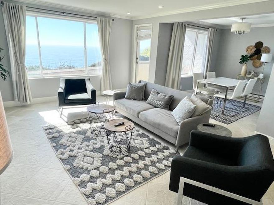 Welcome to 5007 Palmetto Ave., Unit 37, a captivating corner unit condo in the heart of Pacifica, CA. This beautifully designed home features two spacious bedrooms and two bathrooms, including a master suite with an updated bathroom for your comfort. With 1,200 square feet of living space, this condo showcases elegant tile flooring and recessed lighting throughout, creating a bright and inviting ambiance. The modern kitchen boasts upgraded countertops and designer paint, perfect for culinary enthusiasts and gatherings. Step outside to your private patio to enjoy the refreshing ocean breeze and stunning ocean views right from your living room. This unit also includes the convenience of in-unit laundry and generous parking options: two designated spaces, with one located in the garage and extra storage for all your needs. Situated just minutes away from picturesque parks, beautiful beaches, restaurants, and shops, you'll have everything you need at your fingertips. Plus, with downtown San Francisco and SFO less than 20 minutes away, this location offers the ideal blend of coastal tranquility and urban accessibility. Dont miss the opportunity to call this ocean-view sanctuary your new home!