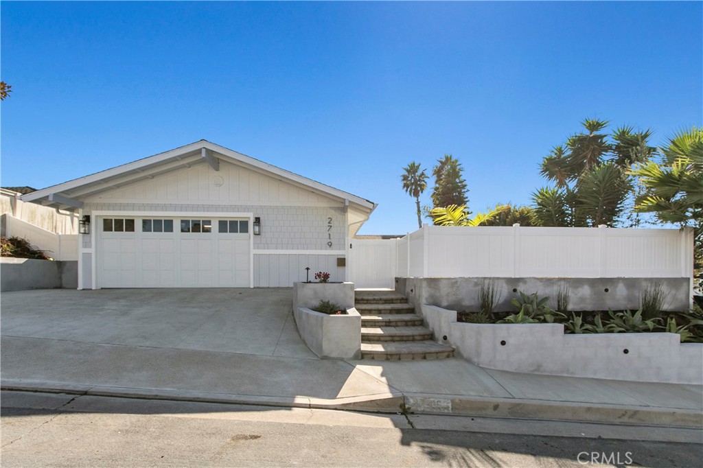 This single level, ocean view beach house is the epitome of modern San Clemente coastal living. Completely remodeled and upgraded from the studs out, this spectacular home is situated on an elevated, level lot—and perfectly positioned to capture panoramic ocean views.
In front, the property is accessed through a private, gated courtyard with separate grass and gathering areas—perfect for entertaining guests. Also, an outdoor shower on the side yard, and outside entrance to the secondary bathroom ensure no beach sand is brought into the living space.
As you enter the home, you are greeted by a generous and elegant open floorplan. An awe-inspiring kitchen connects seamlessly to a dining area and large living room with a modern, fully recessed electric fireplace with remote control. Large sliding doors lead from the living room to an expansive, newly hardscaped back patio that runs the full width of the property and showcases panoramic ocean views.
Luxury plank flooring extends throughout the home, and the property features a complete re-piping with PEX plumbing. Recessed lighting enhances the mood and top of the line remote controlled ceiling fans grace every room.
The kitchen boasts quartz countertops and a large island with an abundance of cabinets, a built-in microwave drawer, and a farm sink overlooking the amazing ocean view. Self-closing drawers and cabinets are complemented by brand new premium, stainless steel, GE appliances. These include a five-burner gas cooktop, double oven, refrigerator, dishwasher, clothes washer and dryer.
This Shorecliffs family home features four spacious bedrooms and two baths. Both bathrooms contain marble-inspired floor tile, dual sinks, and showers. The secondary bathroom also includes a bathtub.
Finally, the oversized 2-car garage is EV ready with a brand-new epoxy floor. The indoor garage space expands well beyond garage door to one side—leaving plenty of extra room for a pop-up office, workout or play area, or even storage for a golf cart, e-bikes, or surfboards.
Tenants in this home will have access to Shorecliff’s Beach Club where a private clubhouse, beach, pickleball courts, and parking lot are maintained and provided for the exclusive enjoyment of Shorecliffs homeowners and residents.