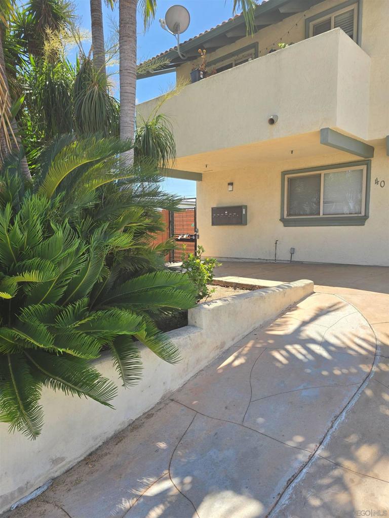 Value range $350,000-$360,000. Welcome to this nicely upgraded 1-bedroom, 1-bath unit located in a gated community. Step inside to find tile flooring in the entry and kitchen, complemented by upgraded wood laminate flooring in the bedroom. The kitchen features granite countertops, a coordinating granite breakfast bar, upgraded self-closing cabinets, and a built-in dishwasher. The dining area includes a ceiling fan, and the spacious bedroom offers a walk-in closet. The bathroom has also been tastefully upgraded with granite countertops and modern cabinetry. Dual-pane windows throughout provide energy efficiency and a quieter indoor setting. One assigned parking space is included. This is a great opportunity for investors—current tenants are paying $1,995/month and would love to stay if possible, offering immediate rental income. The unit is part of a small, well-maintained complex of only seven units, creating a more private, community-oriented environment. Located in the vibrant City Heights neighborhood, you’ll enjoy proximity to Clark Middle School, the City Heights Center, YMCA, major freeways including the 805 and 15, and San Diego State University just a short drive away.