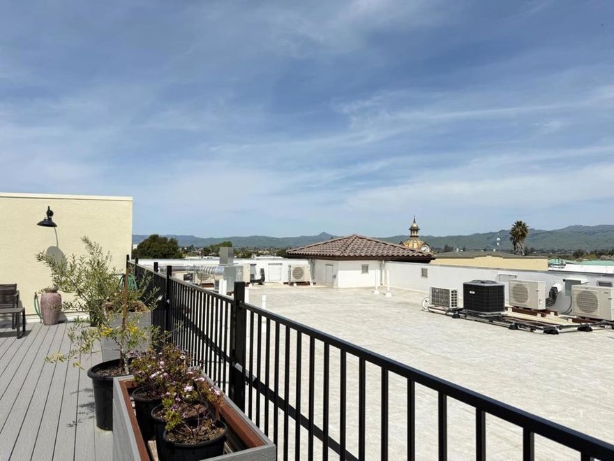 Experience the pinnacle of modern urban living in the heart of downtown Hollister. Our new condos offer Mediterranian design, unparalleled convenience, and a vibrant community atmosphere. Step out your door and enjoy eclectic dining, charming boutiques, and lively entertainment just moments away. Enjoy the farmer's market during the summer, parades and Festivals just a short walk from the condos. Don't miss out on the opportunity to call THE 400's HOME!!