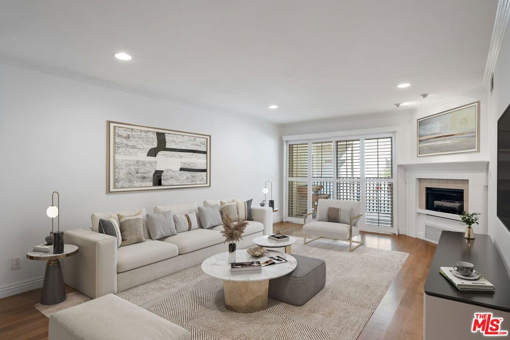Experience the best of West Hollywood living in this tranquil and spacious one-bedroom, one-bathroom condo. Spanning just over 800 square feet, this private corner unit is designed for a peaceful lifestyle while keeping you close to the vibrant energy of the city. Step inside to find beautiful hardwood floors and a modern kitchen featuring granite countertops and new appliances. The open, inviting floor plan leads to a private patio, perfect for relaxing with a view of the building's serene jacuzzi. The oversized bedroom offers a quiet retreat with a spacious closet, and the bathroom provides a cozy feel with a stand-alone shower and tub. For ultimate convenience, this residence includes an in-unit washer and dryer. This home is a true gem, offering a secluded feel while being just a short walk from the lovely Sunset Plaza shops and restaurants. The world-famous Sunset Strip, home to legendary music venues and luxury hotels like the Pendry, Edition, and Mondrian, is also just steps away. Enjoy premium building amenities designed for your comfort and security, including onsite management, secure gated parking, a resort-style pool, jacuzzi, and sauna, along with a beautiful sundeck for soaking up the California sun. Pet lovers will appreciate the two dedicated dog runs. This condo offers a private sanctuary in one of LA's most sought-after neighborhoods. Contact us today to schedule a private showing and discover your new West Hollywood home.