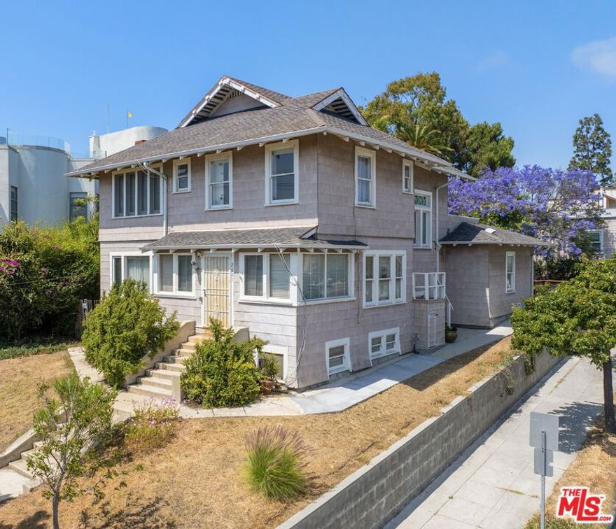 Welcome to your serene oasis in the heart of Santa Monica!  ALL UTILITIES INCLUDED (except cable/internet)  in this Spacious 2 bedroom 1 bathroom unit comprised of the whole second story of a craftsmen home.  Enjoy breezy ocean views from each bedroom and a large patio which captures the essence of coastal living.  High ceilings, decorative fireplace, and a private balcony are just a few of the features of this unique space.  No neighbors adjoining or shared walls to insure a peaceful, coastal lifestyle.  Updated bathroom, washer and dryer in unit, ample storage and closet space.  Situated 3 blocks from the beach with a walk score of 90% you are in the epicenter of Santa Monica's vibrant lifestyle.  Located less than two blocks from the shops and restaurants on Main Street.  Don't miss out on this rare opportunity!