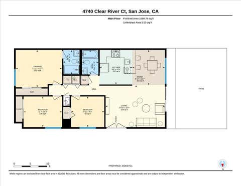 Tiny photo for 4740 Clear River Court, San Jose, CA 95136 (MLS # ML82054929)