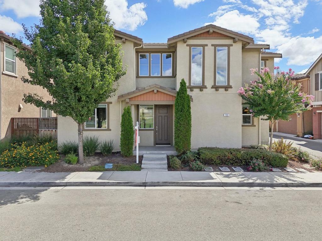 Single Family North Facing Corner Unit! Welcome to your new home in the Vineyard Crossing Community in Livermore with open lawn, walkway and playground. Build in 2015 this spacious residence boasts 1,762 sq ft of living space, featuring three bedrooms and two full bathrooms. The heart of the home is the kitchen, perfect for culinary enthusiasts, offering ample space for meal preparation and gatherings. Kitchen has stainless steel appliances, and an island. Living/Dining room leads out to the patio for outdoor dining, perfect for entertaining. Upstairs you will find the primary bedroom suite with a large walk-in closet, and 2 additional bedrooms with a Jack and Jill bath. The laundry room is also upstairs. Some of the many features this home has central air conditioning and heating, 2 car attached garage, and much, much more. Walking distance from two parks and easy access to the ACE train 0.3 miles. Situated within the Livermore Valley Joint Unified School District, this home provides access to local educational facilities. The property sits on a sizable minimum lot size of 2,150 sq ft, offering room for outdoor activities and personalization. Don't miss the chance to make this Livermore gem your own!