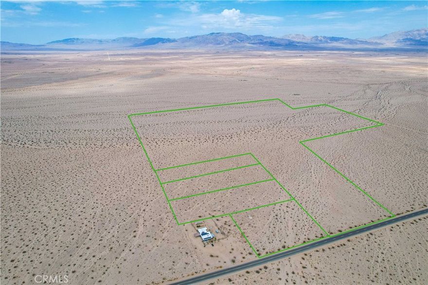 Here is 85 acres of pristine land in the most desirable location in 29 Palms; Wonder Valley. A combination of 5 different parcels equaling a total of 85 acres makes this opportunity an absolute dream. Only a 10 minute drive to the Joshua Tree National Park Entrance. Power is close by and you can easily get water by drilling a Well. (APN's Include: 0625-261-02-0000, 0625-261-09-0000, 0625-261-14-0000, 0625-261-15-0000, 0625-261-16-0000).