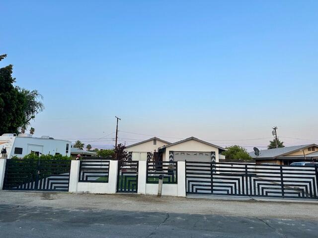 Property is in move in ready condition. RV Park, Very private with Gates and plenty of space for a pool. Home owner just build a big cover patio on the right side of the house with City Permits.