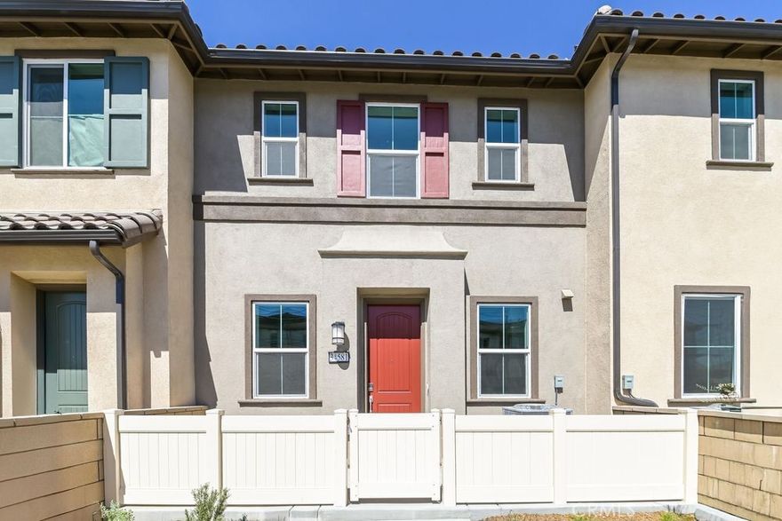 What's Special: South Facing Lot | New Pricing | High Ceilings. New Construction – Ready Now! Built by America's Most Trusted Homebuilder. Welcome to the Plan 1 at 34581 Ciruela Avenue in Oliva at Siena! Step inside and enjoy a bright, open-concept layout where the kitchen overlooks the dining area and great room—perfect for everyday living and entertaining. A convenient half bath sits on the main floor for guests. Upstairs, two secondary bedrooms share a full bath, along with a tech space and laundry room. Your private primary suite offers a spa-inspired bath with dual sinks, walk-in shower, and an oversized walk-in closet. Live where comfort and connection meet. This vibrant community features a sparkling pool, parks, playground, and courts for soccer, basketball, and pickleball. Zoned for the highly rated Temecula School District, you’re also just a short drive from wine country and the charm of Temecula and Murrieta. MLS#IG25236554