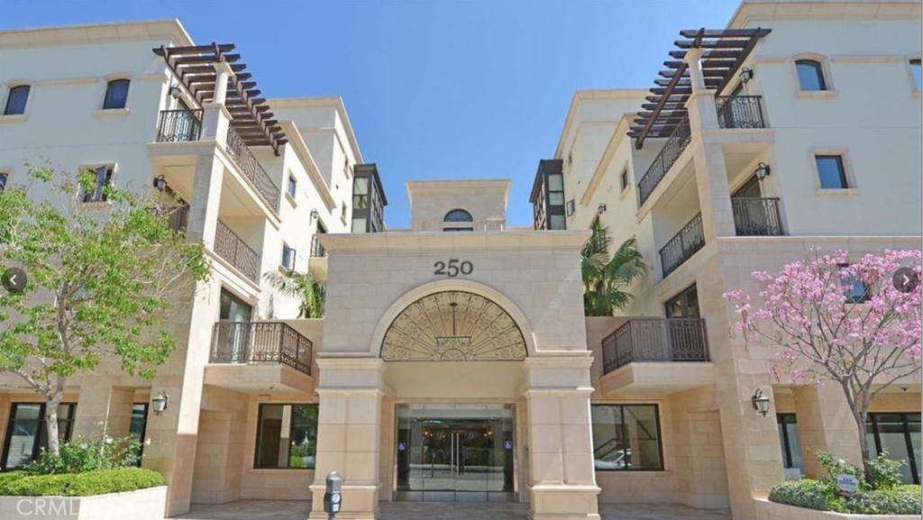 Stunning luxurious condo at De Lacey Place. Nestled in the heart of Old Town Pasadena, a mere stroll to park, markets, restaurants, stores,
cafes, and convenient rail transportation. This single-level unit offers 3 spacious bedrooms, 2 elegantly finished bathrooms and a powder room, and private patio/terrace. With abundance of natural light, the open floor plan includes a living/dining room with a fireplace, French doors opening to the balcony, and a wet bar; the gourmet kitchen with top of the line European stainless-steel appliances, stone counter tops, and custom cabinetry. Other features include two fireplaces in primary bedroom and living room, steam shower and a jetted tub in primary bath, Pella windows and French doors, custom cabinets and closets, central vacuum system, hardwood floors, recessed lights, surround system wiring, inside laundry closet with stack-up washer/dryer, two side by side subterranean parking spaces plus a private storage room. De Lacey Place offers hotel-like amenities that include stunning lobby with designer furniture & unique stained art glass ceiling, 7-day concierge service, fitness center, a glass bottom pool and spa, and interior atrium courtyard.