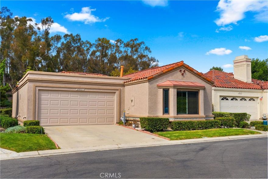 The highly sought-after 55+ gated community of Casta del Sol is known for its incredible lifestyle, and this home on Via Tirso delivers it all. Tucked away near the end of a quiet cul-de-sac with very little traffic, this spacious 2 bedroom, 2 bathroom single-story offers comfort, privacy, and plenty of potential.



Step inside to find two generously sized bedrooms, an open atrium, and a flowing floor plan anchored by a light-filled living and dining area. Over the years, thoughtful upgrades have been added, including a new HVAC system, new water heater, roof replacement, sundome skylights, a pergola for outdoor enjoyment, remodeled guest bathroom, and a refreshed kitchen with updated cabinets and counters. A series of window and door upgrades—including sliders, kitchen, master, and guest bedroom windows—bring in natural light and energy efficiency throughout.



The home also offers a large patio space perfect for entertaining, dining al fresco, or simply enjoying the sunshine in peace and privacy. And while some areas await your personal touch, the home provides an incredible canvas to customize and make your own.



Living in Casta del Sol means enjoying a resort-style community with access to Lake Mission Viejo and amenities like pickleball, tennis, swimming, shuffleboard, fitness center, walking trails, clubs, and countless activities. Beyond the gates, the city of Mission Viejo offers award-winning parks, a vibrant community spirit, top shopping and dining, and proximity to Southern California’s best beaches.



This is your opportunity to enjoy the best of Casta del Sol living—in a home that blends thoughtful upgrades with the chance to personalize it to your taste.