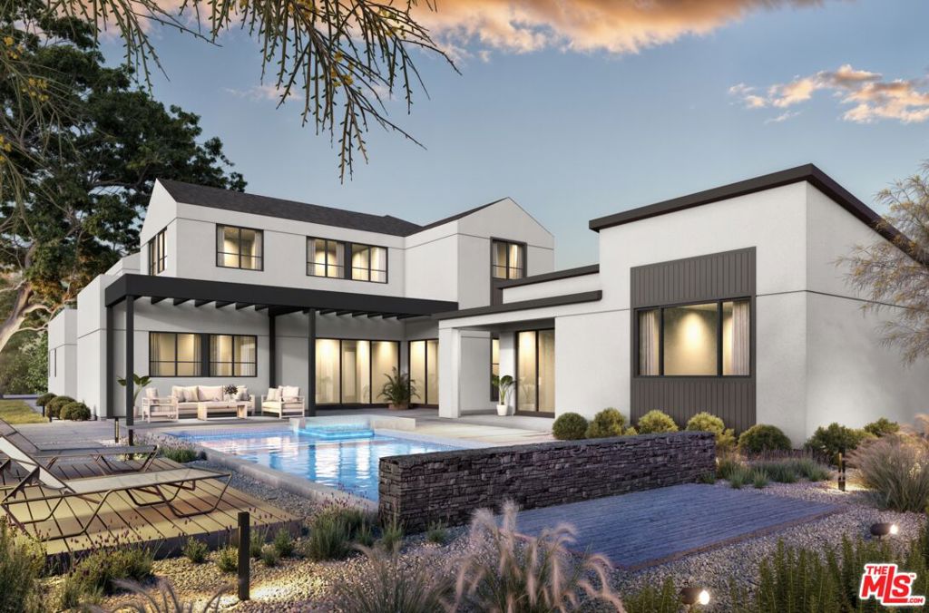 This exquisite 2-story modern home, currently UNDER CONSTRUCTION and being built by TJH, offers 5,938 sq. ft. of sophisticated living space with 6 bedrooms, 5.5 bathrooms, and a detached ADU. The open-concept first floor features a spacious great room, kitchen, and nook, with a versatile flex space off the dining room. The gourmet kitchen is equipped with a large island for seating, a walk-in pantry, and high-end finishes. Floor-to-ceiling stacked sliding doors open to a large, covered patio and expansive backyard, perfect for outdoor living and entertaining, as well as a detached ADU with its own living space, bedroom, and private outdoor patio. Upstairs, the Grand Suite features a luxurious retreat and a grand bathroom with dual walk-in closets and a spa-inspired bath featuring dual vanities, a freestanding soaking tub, and a walk-in shower. The upper level also includes a cozy loft, aJr. Suite with its own covered deck, and two additional secondary bedrooms, each with an en-suite bathroom. Located just steps from Los Encinos State Historic Park, this home offers easy access to fine dining, shopping, and all the conveniences of Ventura Boulevard.Unlock the advantages of buying a work-in progress home built by Thomas James Homes, a national leader in high-quality single-family residences. Learn about the preferred pricing plan, personalized design options, guaranteed completion date and more. Contact TJH to learn the benefits of buying early. New TJH homeowners will receive a complimentary 1-year membership to Inspirato, a leader in luxury travel.
