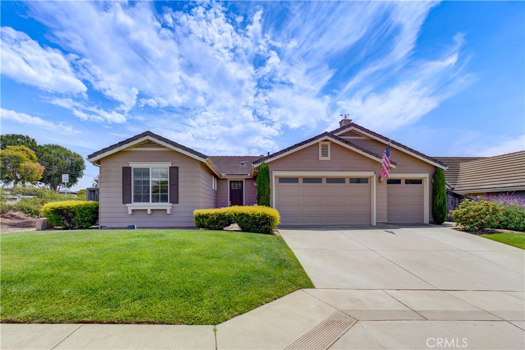 Located in one of Orcutt's most desirable neighborhoods, this beautifully maintained 3-bedroom, 2-bathroom home offers both comfort and convenience. With nearly 1,700 sq. ft. of living space, this residence blends modern amenities with timeless appeal. Experience the home's light-filled, abundant kitchen and living room creating a ideal blank slate for your preferred design taste and living arrangements. The open concept kitchen features built-in appliances and plenty of cabinetry, perfect for meal prep and entertaining. The spacious primary suite includes and a private walk-in closet and an en-suite bathroom with dual vanities and a soaking tub. The split floor plan offers two additional bedrooms with generously sized closets and natural light. Enjoy outdoor living in the conveniently landscaped backyard, complete with a low-maintenance yard perfect for gardening or barbecuing. This home is situated in a quiet, friendly neighborhood, just minutes from top-rated schools, parks, shopping, and dining options. With its prime location, spacious layout, and move-in-ready condition, this home is a rare find in the heart of Orcutt. Don't miss the chance to make it yours!