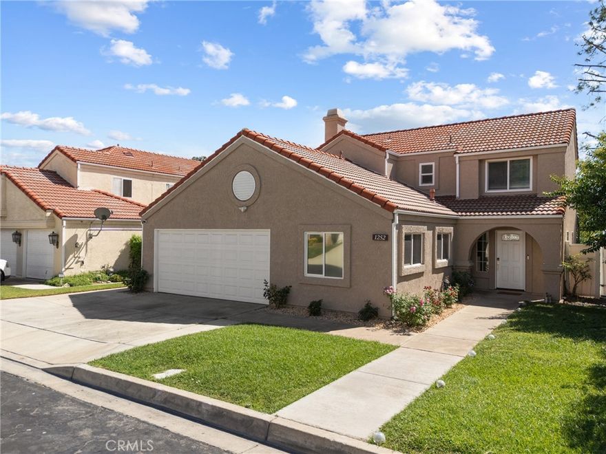Welcome to this pristine condition and fairly new remodeled home, conveniently located in the highly desirable Mallorca Neighborhood in the heart of Upland. As you enter to this Impressively well-maintained community, you will immediately appreciate the peaceful surroundings and inviting atmosphere of this neighborhood and a view of mountains. Step inside this charming two-story home, where you'll be greeted by a bright and cozy living space. The living area flows seamlessly into a formal dining area, offering an abundance of natural light, Modern kitchen, featuring bright neutral color cabinetry, quartz counter tops, stainless steel appliances. cozy Family room with fireplace. Spacious first floor bedroom plus 3 bedrooms upstair equipped with remote controlled individual split A/C system.  Master suite bedroom boasts a private en-suite bathroom with double sinks and a balcony to enjoy a breathtaking views of the canyons/mountains. This beautiful home also features a good size two-car attached garage with ELECTRIC CAR CHARGER and custom built cabinets next to a  laundry area for added convenience. Private backyard complete with a large patio gazebo ideal for your private family/friends get together. This Community offers fantastic amenities, including pool, spa, basketball courts, a tennis court, BBQ area, a playground like park and low monthly HOA fees.  Conveniently located near shopping, restaurants, and easy freeway access, 

This may be your home!!!