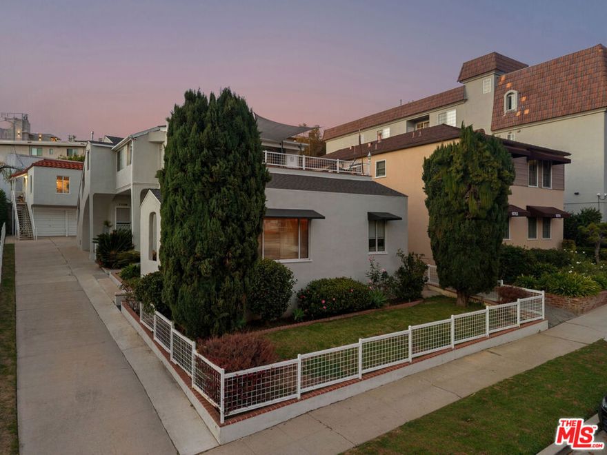 Prime Westwood investment opportunity just minutes from UCLA, Westwood Village, restaurants, shopping, and major transit. This well-located four-unit property features three front 2-bed/1-bath units, including one with a large private outdoor deck, ideal for premium rent potential. A detached 1-bed/1-bath unit sits at the rear, offering added privacy and strong demand from UCLA students, staff, and medical professionals. The property includes four garage spaces plus three additional surface parking spots, rare for the area and highly desirable for tenants. Excellent rental upside, stable demand, and an unbeatable central Westwood location. Great for investors seeking long-term value, strong occupancy, and consistent returns.