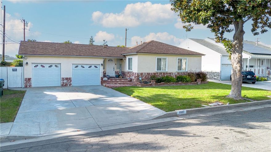 Welcome to this spacious, move-in ready Whittier home located on a beautifully tree-lined street next to Laurel Park and within walking distance to the Whittier Quad. This charming single-story home features 2,279 sq. ft. of living space, offering three bedrooms and two bathrooms. Step inside to discover an open and inviting layout that flows seamlessly from the living room to a large family room highlighted by a cozy fireplace. A super bonus room at the back of the home provides endless possibilities — perfect for entertaining, a game room, home office, or gym — and opens to a spacious backyard with large gazebo ideal for gatherings or relaxation. The primary suite is thoughtfully positioned toward the back of the home, offering peaceful privacy and comfort.