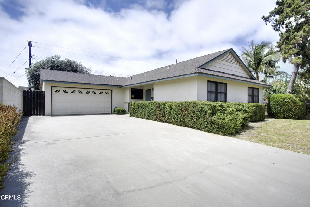 Bright 3 Bed / 2 Bath Single-Story Home in Prime Ventura Location. Welcome to this charming and freshly updated 3-bedroom, 2-bath single-story home ideally nestled between Balboa Middle School and Buena High School. Light and bright throughout, this well-maintained residence features all-tile flooring for easy care, fresh interior paint, and an open, airy feel.Enjoy the convenience of an oversized driveway offering ample parking, and a spacious backyard complete with mature fruit trees--perfect for relaxing or entertaining. Located in a desirable Ventura neighborhood with nearby schools, parks, and shopping, this home offers comfort, functionality, and location all in one.
