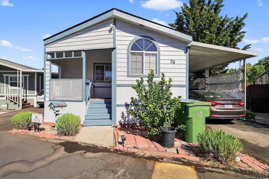 Beautiful Move In Ready Mobile Home Built In 2001 Silvercrest. This home features 3Beds/2Baths, Double pane windows throughout the entire home, updated flooring, external storage, freshly painted interior and exterior. New dishwasher and stove, gas tank, washer and dryer. 2-3 cars carport parking, total of 4 parking spots. Walking distance to many shops and restaurants and a 10 min drive to the airport and mall with easy freeway access. Come check out this home!