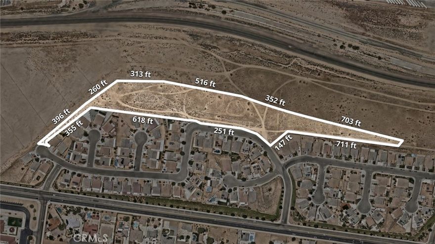Calling all builders, developers, and investors!! I present to you a prime 7.86-Acre residential development opportunity in Victorville, CA! Located near the desirable Spring Valley Lake community, this R-3 Medium Density Residential lot is perfect for developers or investors. Zoning allows for multi-family housing, including garden apartments, townhouses, duplexes, and condominiums, with a General Plan designation potentially permitting up to 20 dwelling units per gross acre. This zoning is designed to protect established neighborhoods while providing space for new residential growth. The lot is nicely positioned to provide walking trails, playgrounds, and other recreation or community use to the already existing neighborhood. Interested buyers should contact the city directly to verify permitted uses, conditional uses, and potential rezoning options.  The property offers nearby utilities and easy access to Ridgecrest and Bear Valley Rd. Don’t miss this chance to build in a thriving area!

This property does not have an address assigned "729 Park Glen St" is for listing purposes only.

APN# 3091-191-07-0000

APN# 3091-191-21-0000

Coordinates: 34.482038 / -117.279402