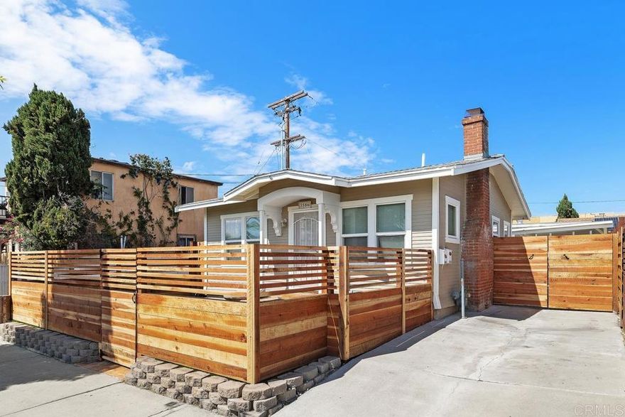 Own two beautifully upgraded units in a prime, growing neighborhood—perfect for investors or for living in one unit while renting the other. This well-maintained property blends comfort, convenience, and modern style to attract quality tenants or discerning homeowners.  Front unit: 725 sq. ft., 2 bedrooms and 3 parking spaces, including a carport. Rear unit: 626 sq. ft., 1 bedroom and a private garage with direct kitchen access—enhancing both security and livability. Explore the possibility of a third unit with a garage-to-ADU conversion for added income potential.  Each unit has its own entrance and yard for privacy and flexibility. Interiors feature hardwood and tile flooring, abundant natural light, and kitchens with granite countertops and premium stainless-steel appliances.  Fully fenced with fresh exterior paint and professional landscaping, this move-in-ready property combines modern comfort, steady income, and long-term investment potential.