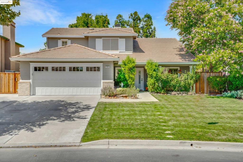 Welcome to 2283 Spartan Terrace, a beautifully updated home in the prestigious gated community of Apple Hill Estates. Offering 4 bedrooms, 3 bathrooms, and 2,092 sq ft of thoughtfully designed living, this residence blends comfort, style, and function. Striking curb appeal greets you with dramatic Diablo rock landscaping and lush mature greenery. Inside, natural light highlights wood plank tile flooring, interior shutters, a custom-tiled fireplace, and designer lighting. The main level features the primary suite for ease and privacy, plus a secondary bedroom currently serving as a home office. The remodeled kitchen showcases a center island with countertop seating, Quartz countertops, custom tile backsplash, stainless steel appliances, and sliding doors opening to the private backyard. Outdoor living shines with a custom-built office cottage, luxurious saltwater swim spa/hot tub, and a pergola-covered patio perfect for dining or relaxing. Redwood fencing offers privacy, while an extended driveway and side gate add convenience. Community amenities include a pool, clubhouse, sports courts, play area, events, and 24-hour guarded security—making this home a true sanctuary.