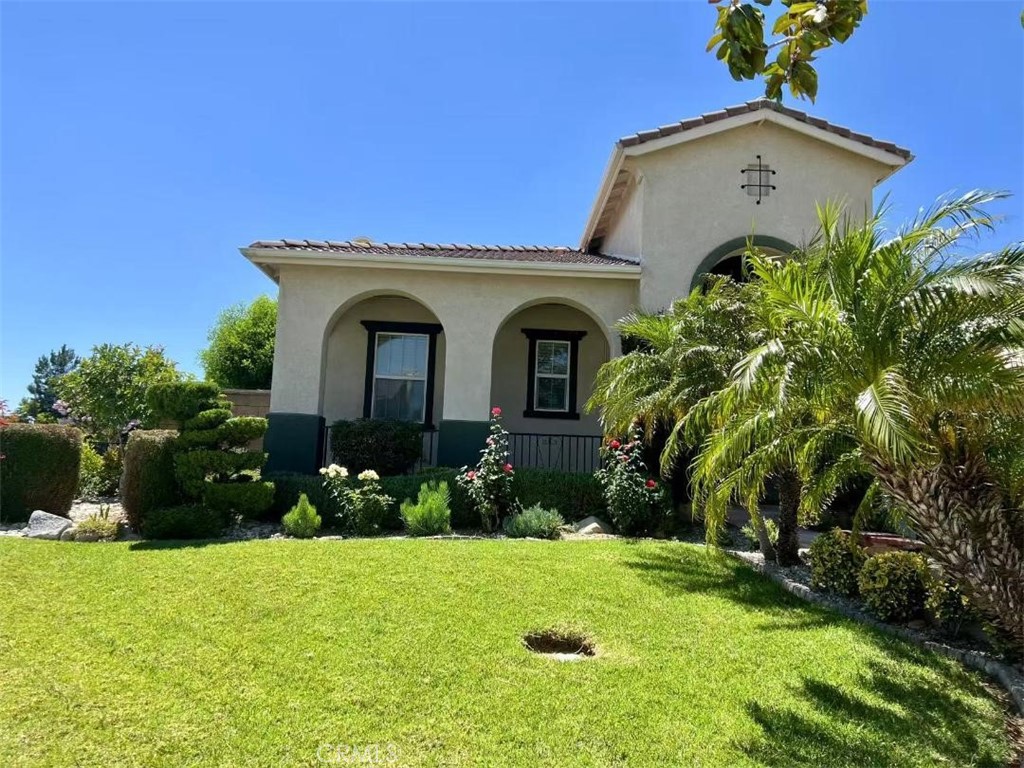 Welcome to this beautiful updated one-level Single Family home located in North Fontana. This high celling home includes 4 bedrooms and 3 bathrooms. 2911 sqft of living space, almost 12,000 sqft lot With attractive front and back yards. A gourmet kitchen with granite counters and island, amazing formal living room and family room has fireplace. Tile flooring throughout and carpet in the bedrooms. Has independent laundry room. The primary bedroom has large closet and private bathroom with dual sinks, bathtub and shower. The other 3 bedrooms are comfortable and offer good size closet. The back yard is large and attractive, with beautiful flowers, fruit trees, and lush green grass, like a park, has play and walk spaces.
Property is located near the restaurants, near many shopping plazas, banks and grocery stores. To Costco only a few minutes, to Victoria Garden around 10 minutes, to Ontario Shopping Mall and Ontario Airport around 15 minutes. Easy access to freeway 210, 15 . Owner pays for gardener. Available move in mid-September. Don't miss out on this beautiful, comfortable, and well-located property!