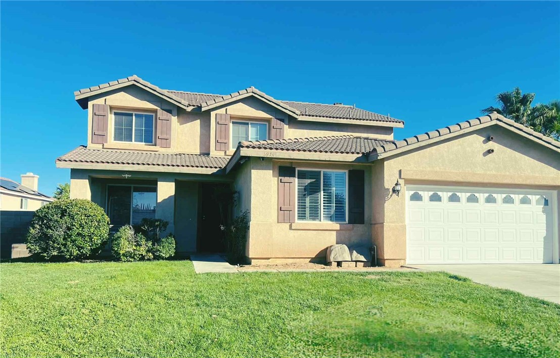 Welcome to 39746 Hook St, a charming rental property nestled in the heart of Palmdale. Prime location in Rancho Vista Country Club very close to AV Mall, shopping, dining, gyms, Palmdale Regional Medical Center, and Plant 42 (Lockheed and Northrop). Right off the freeway for commuters to LA or Edwards AFB. Considered to be a high ''walk score'' location. This spacious two-story home boasts 6 bedrooms, 3 bathrooms, and a 2-car attached garage, providing ample space for families to thrive. As you step inside, you're greeted by a bright and airy living room, ideal for both relaxation and entertainment. The spacious kitchen equipped with a kitchen island, large pantry, new gas stove, microwave and dishwasher for your enjoyment. A convenient 2 Spacious Bedrooms and full bathroom on the main floor offer flexibility and accommodation for guests or family members. Upstairs, you'll find a luxurious primary suite with a private ensuite bathroom and ample closet space. Three additional well-appointed bedrooms and a shared bathroom complete the upper level, ensuring comfort and convenience for all. Outside, the expansive lot offers plenty of room for outdoor activities and enjoyment, making it perfect for families. With its prime location near shopping centers, restaurants, parks, and schools, 39746 Hook St provides easy access to all amenities. Don't miss this opportunity to experience the perfect blend of comfort and community in beautiful Palmdale, California – schedule a viewing today and make this your new home!