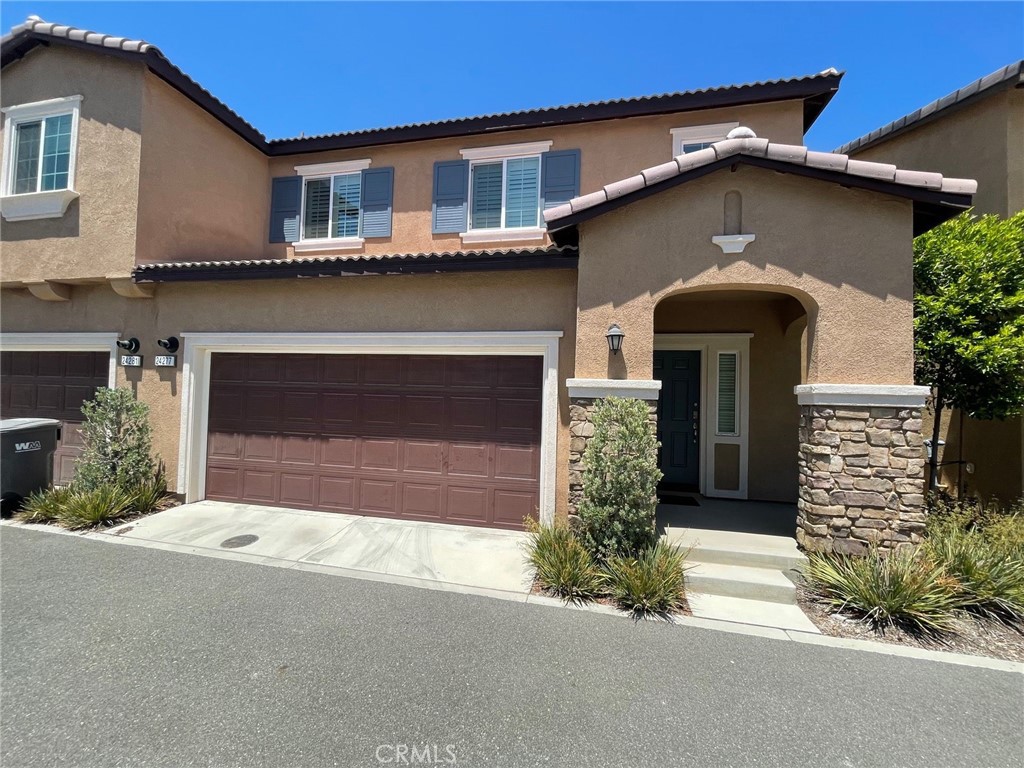 Don't Miss Out on this Beautiful Three Bedroom, Three Bathroom Condo Located in the Santa Rosa Highlands Community of West Murrieta with Solar! This condo boasts; Separate entry. Large great room allows your own personal design for living and dining room. The dining room has upgraded lighting and back patio access perfect for entertaining. Open kitchen has slab granite counter tops, large pantry area, black/stainless appliances and a breakfast bar with additional seating. The lower level bathroom is spacious with pedestal sink and conveniently located for guests. As you head upstairs you will find the master bedroom featuring a private bathroom with double sink vanity and a walk in shower. The secondary bedrooms are very spacious. The guest bathroom offers a tub/shower combination and wardrobe lighting. Separate laundry room with shelving. Through out the home you will find; open floor plan, Lots of natural light, high ceilings, wood type flooring, recessed lighting, tankless water heater, window coverings, raised panel doors and many upgrades. Large deck area is very private and perfect for summer barbeques! There is a full two car garage and front porch accented with barrel archway. Great amenities include; Club house, pool, parks and tot lot!