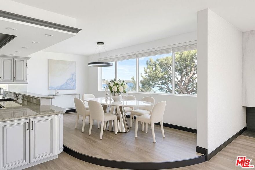 Available now - an exceptional Pacific Palisades retreat that's perfect for anyone moving back to the area or needing a peaceful, nearby home while managing a rebuild project. Set within a luxurious, guard-gated 4-acre resort-style community, this beautifully updated 2-bedroom, 2-bath condo offers sweeping, unobstructed ocean views from every room. Enjoy the convenience of staying close to your neighborhood and your project while still feeling removed from construction dust, traffic, and day-to-day disruption. The unit has been tastefully refreshed with contemporary finishes and fresh paint, with an open, light-filled layout that brings the ocean backdrop into every living space. The chef's kitchen with wrap-around counters is ideal for entertaining and everyday living, and the dining area includes a full-size wine cooler for added ease. Community amenities include two ocean-facing pools and spas, tennis and basketball courts, walking trails, a gazebo with BBQs and dining tables, a state-of-the-art gym, club room, and on-site management. All utilities are included. A fully furnished shorter than one year term option with designer-selected furnishings may be available at a higher rate. Call for details and furnished pricing. This is more than a home; it's a true resort lifestyle in one of the Palisades' most desirable settings, with easy access to the beach-surfers will love the quick walk across the street for sunrise or sunset sessions. Photos have been virtually staged to help visualize the space and layout potential.