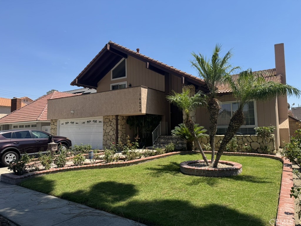 Beautifully updated 5-bedroom home in one of Cerritos’ most desirable neighborhoods! Features include a downstairs bedroom and guest bath, formal living & dining rooms, family room with bar, and a remodeled kitchen with all new appliances. Upstairs offers 4 spacious bedrooms, including a primary suite with balcony, walk-in closet, and spa-like bath. The backyard is an entertainer’s dream with a covered patio, sparkling pool, and slide. Close to award-winning ABC schools, multiple parks, shopping, dining, and easy freeway access.