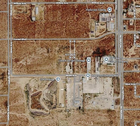Photo of 0 Vac Forest Boulevard, California City, CA 93505 (MLS # SR26176549)