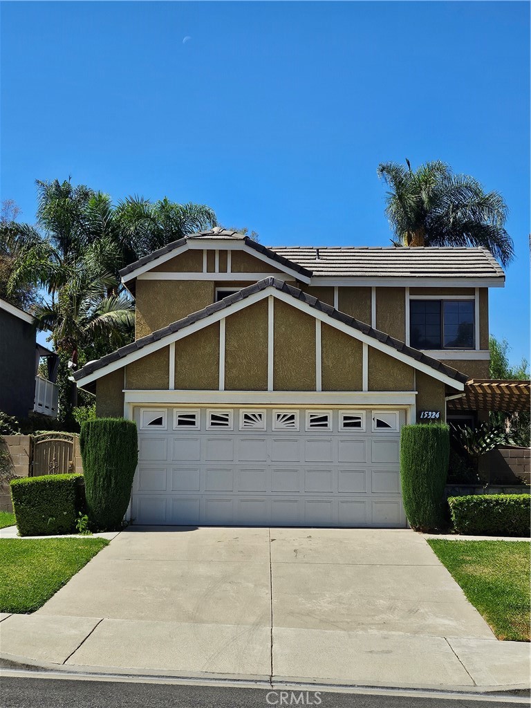 Nice two story home in Chino Hills community. Freshly painted interior and ceiling. One bedroom and one bathroom downstairs. each bedroom has it's own bathroom. composition roof. cozy fireplace in family room. Inside laundry room. Ceiling fan in each bedroom . Built-in dining table in kitchen. Huge covered patio. Manicured lawn. Close to park, shopping centers and easy freeway access.