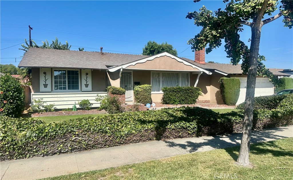 Welcome to this charming Cinderella-style ranch home in the heart of Anaheim! With its classic mid-century curb appeal and unique architectural flair, this property offers three spacious bedrooms and two bathrooms across 1,291 square-foot of living space. Situated on a generous 7,300 square-foot lot, there's ample room for outdoor entertaining, expansion, or simply enjoying the Southern California sunshine. While this home is a true diamond in the rough, it presents an incredible opportunity for a buyer with vision to restore and customize it to their taste. Don't miss the chance to bring this Cinderella home back to its full storybook potential!