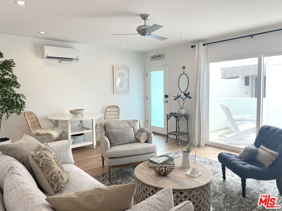 Welcome to your private oasis on the sun-kissed shores of Malibu! This exquisite one-bedroom apartment, nestled along the iconic Malibu Road, offers an unparalleled coastal lifestyle while being immersed with the best of interior design and ambiance. The open-concept living area is tastefully furnished and has hardwood floors, fireplace, and breakfast area that connects seamlessly to a private balcony. Channel your inner chef in the fully equipped kitchen. From the Nespresso machine to the skylight, every detail exudes elegance. The tranquil primary suite has ceiling fan and skylight. The inviting bathroom has a walk-in shower with spa-like touches to ensure a refreshing start or relaxing end to your day. Direct access to the sandiest part of beach for the sunset vistas or enjoying the perfect cup of coffee or book. The impeccably maintained building boasts a gym for your fitness needs, and there's even storage space for paddle boards for exploring the coastline. All utilities and once a week house cleaning is included. Close proximity to fine dining, shops and local cafes. Available for 6-month lease or longer.