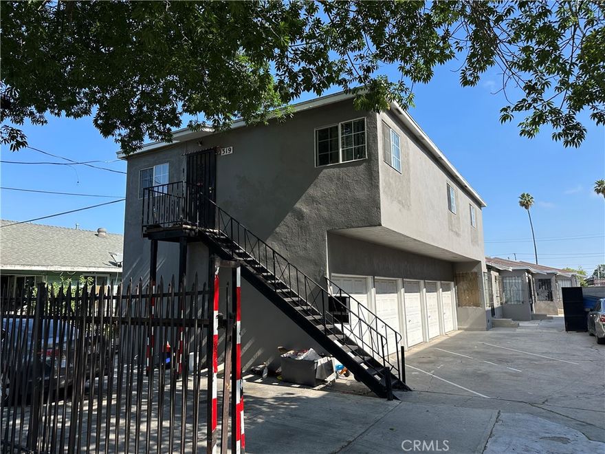 Tremendous potential additional Income with this 5 Unit Property fully Occupied. In a desirable strategic area in the City Of Compton, located right behind the City Hall, Post Office, shopping centers,Los Angeles Metro Rail Line A; Running from Long Beach to Downtown Los Angeles, also just opened recently this year 2025 state of the art Compton High School a few blocks away walking distance.Property features long driveway with a 5 car garage , one for each apartment, private Cul-De-Sac Street. 5 Electric meters, 5 gas meters.Fully occupied.