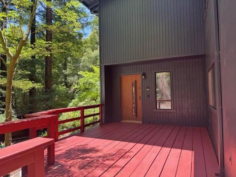 Photo of 345 Mcgaffigan Mill Road, Boulder Creek, CA 95006 (MLS # ML82038925)