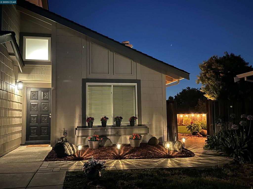 Open Sunday 1-4, Join me and see for yourself Stunning views of Mt. Diablo and the Diablo Valley from this beautifully updated home, ideally located on a cul-de-sac in Martinez. Thoughtfully designed for both comfort and style, the residence features a brand new roof and a remodeled kitchen adorned with sleek, modern finishes. Updated bathrooms provide a fresh and contemporary feel, while light-filled living areas create a warm and inviting atmosphere. The open-concept layout flows effortlessly into a private backyard retreat, making it perfect for relaxing evenings or lively gatherings—all with a breathtaking panoramic view of Mt Diablo and Diablo Valley as your backdrop. Whether you're hosting friends or savoring a quiet morning coffee, the seamless indoor-outdoor living space elevates every moment. Zoned for the highly rated Pleasant Hill schools, (buyer to verify) this home combines everyday convenience with access to highly education and easy freeway access. With its move-in-ready condition, tasteful upgrades, and unbeatable location, this is a rare opportunity to own a home that checks every box—style, function, and scenery included.