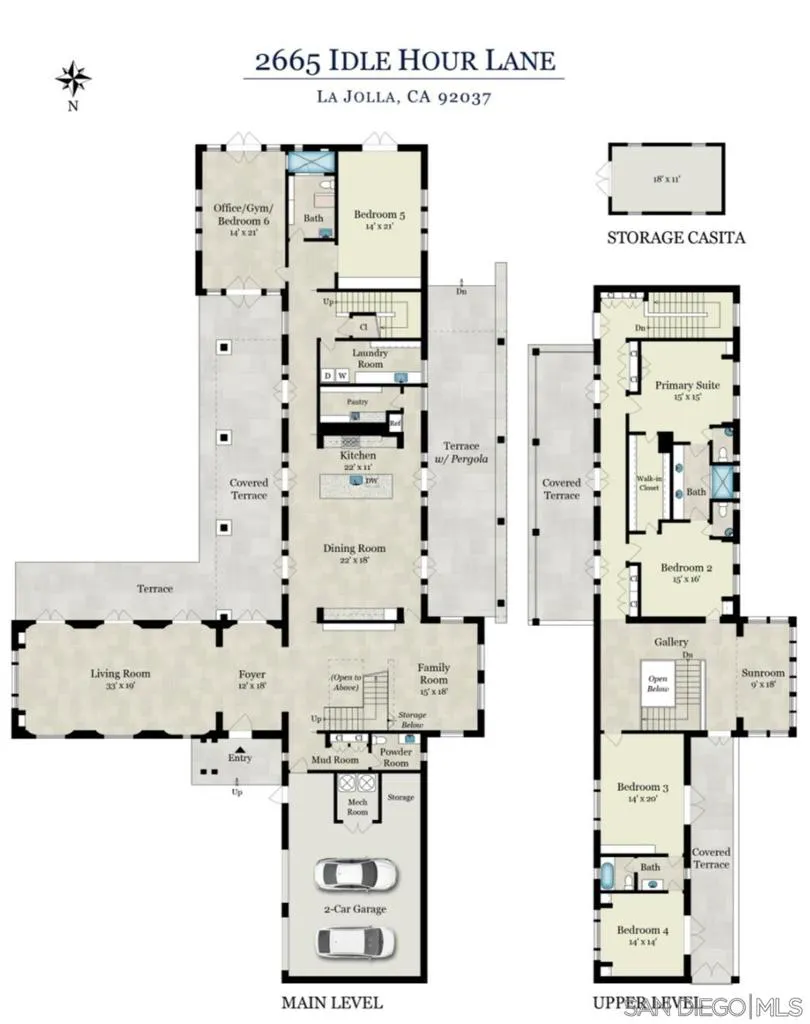 La Jolla, California 92037, United States, 5 Bedrooms Bedrooms, ,4 BathroomsBathrooms,Residential,Active,203472