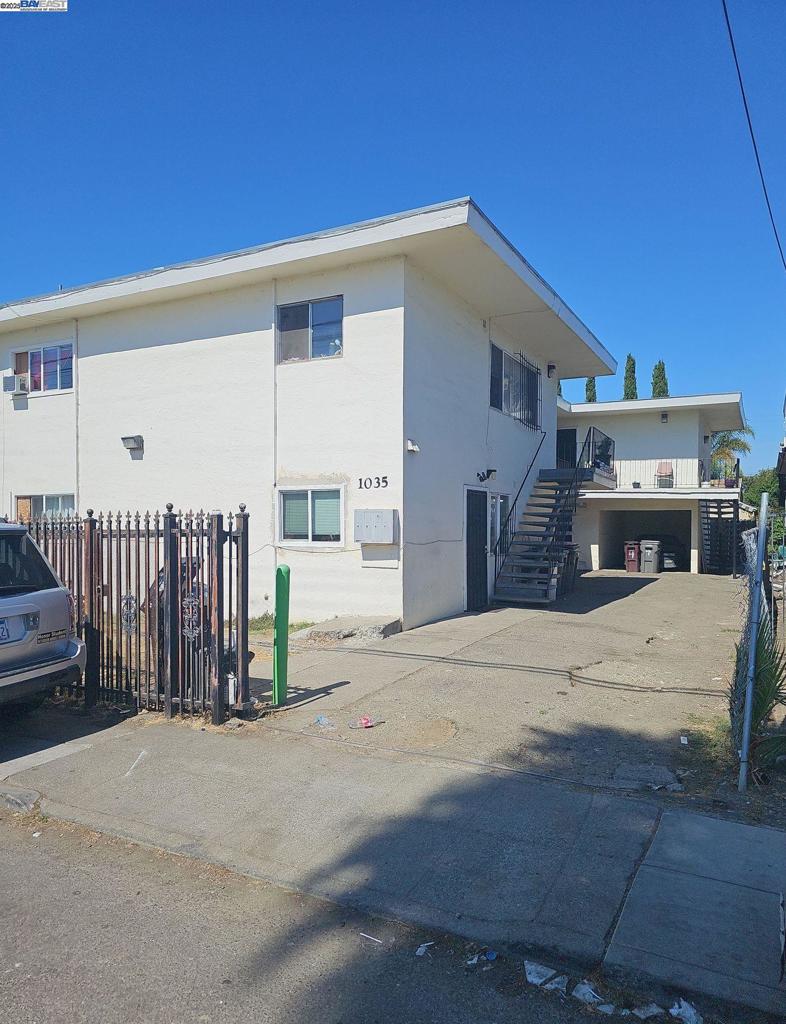 Exceptional Investment Opportunity. Priced to Sell Quickly! This spacious 4-unit property is an ideal opportunity for both seasoned and first-time investors. The building consists of one 3-bedroom unit and three 2-bedroom units, with three of the four units featuring updated kitchens, bathrooms, and flooring. One unit is a unique two-story, townhome-style residence with direct backyard access, perfect for families or long-term tenants. All units include covered parking, adding to tenant convenience. With nearly 25% upside in rents, this property has strong potential for significantly increased cash flow. Strategically located near major transportation corridors including I-880 and I-580, and just minutes from the Coliseum BART station, tenants enjoy seamless access to the Bay Area. Nearby amenities like Eastmont Town Center further enhance the location’s desirability. Don’t miss this rare chance to secure a high-potential, income-generating property at a compelling price.