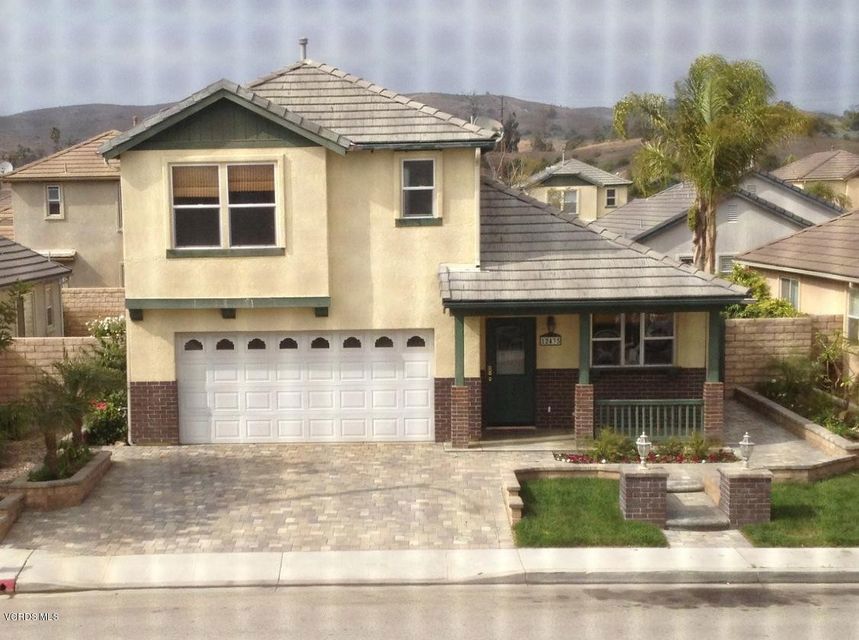 Great location. Near historic Moorpark. Close to schools and within walking distance to the Moorpark Amtrak Station for quick access to LA and surrounding areas. 4-bedroom + 3-bath home with one bedroom and one full bath downstairs. Fire pit and gazebo in the backyard. Updated travertine floors downstairs and an upgraded kitchen. Two car attached garage. A well kept park just down the street with skateboarding area, baseball fields and paly equipment. A pet will be considered with a higher security deposit. Very good credit, fully verifiable income and references required. This rental is managed by a property management firm.