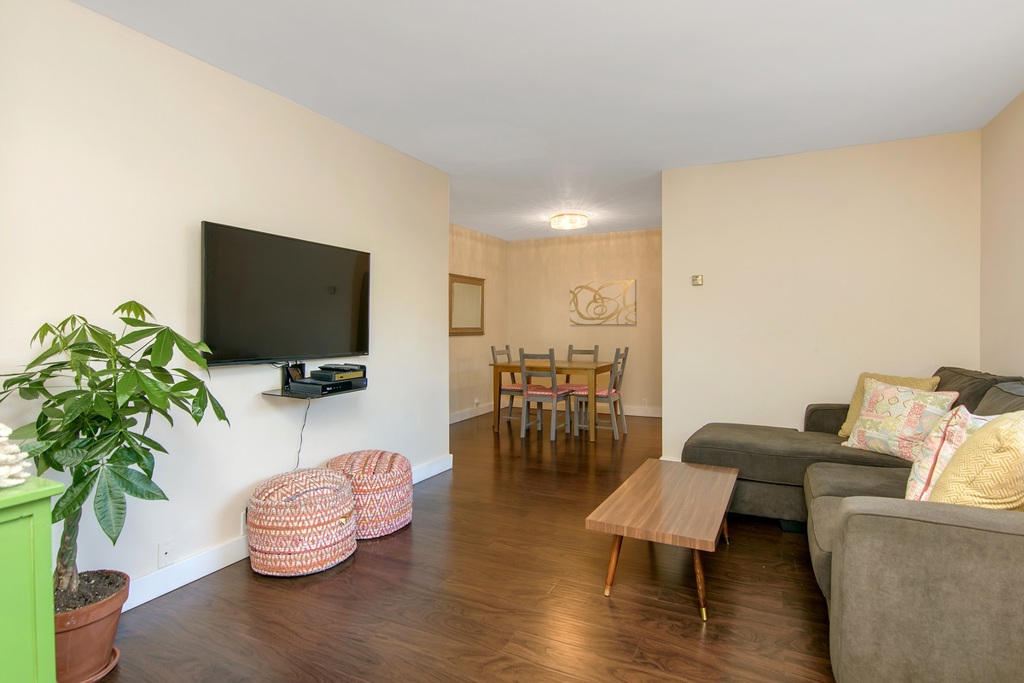 This drop dead gorgeous bottom floor condo is now available in the highly sought after and quickly appreciating community of Normal Heights. This spacious 2 BR/2 BA home has recently been remodeled head to toe including: quartz counter tops, American laminate flooring, custom subway tile, expensive lighting, top of the line bathrooms, kitchen appliances, washer/dryer, your very own private patio oasis off the huge master bedroom, and one assigned parking space. See doc's and supplement for more details... Neighborhoods: University Heights Complex Features: ,, Equipment: Dryer, Range/Oven, Washer Other Fees: 0 Sewer: Sewer Connected Topography: LL
