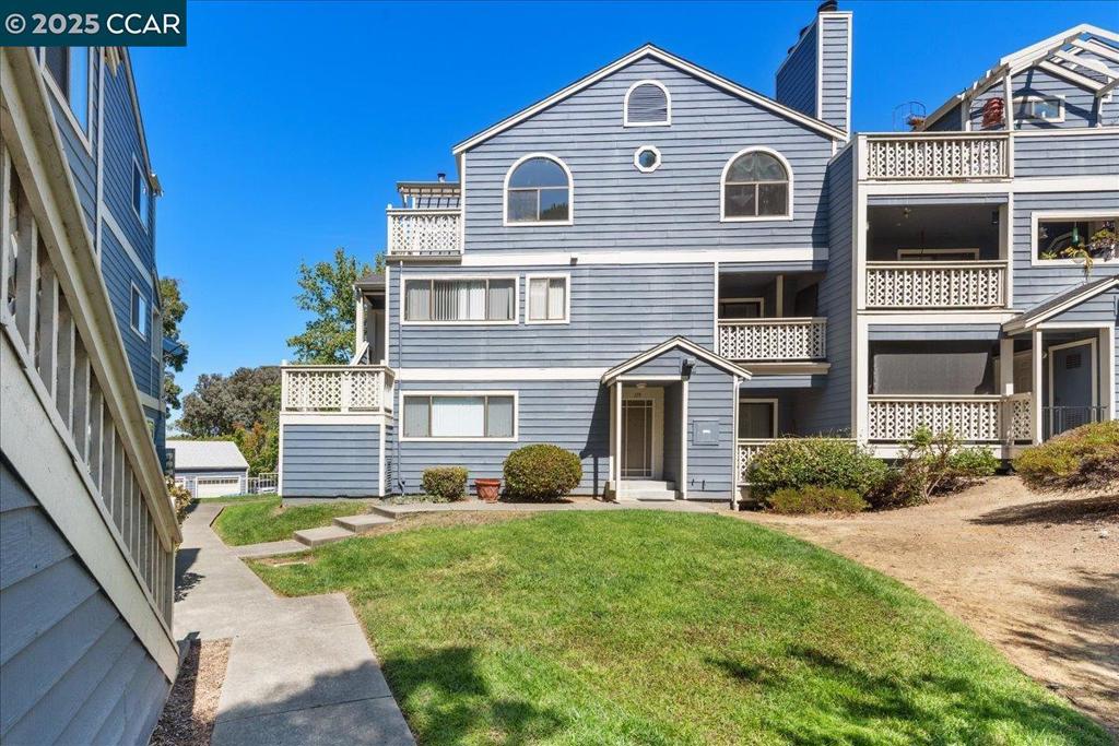 Welcome to 219 Sea Crest Circle! This updated 2 bedroom, 2.5 bath condo offers 1,464 sq ft of stylish living in a desirable South Vallejo community. The bright living room features soaring ceilings, large windows, and a cozy fireplace. The remodeled kitchen includes granite, marble, and tile finishes with modern appliances, opening to a dining space that is flexible enough to convert into a 3rd bedroom if desired. Upstairs, two spacious ensuite bedrooms provide privacy and comfort, with one offering its own balcony retreat. Additional highlights include new carpet, fresh paint, in-unit laundry, updated fixtures, and a one-car garage for parking and storage. Built in 1994, this home blends comfort and convenience in an excellent location near Cal Maritime, ferry access, and major commuter routes. Parks, trails, and Vallejo’s vibrant waterfront are just minutes away. Ideal for first-time buyers, downsizers, or investors seeking a move-in ready home with a functional floor plan and designer touches throughout.