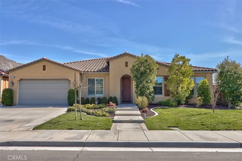 Move in Ready! Stunning Single-Story Home located in the Highly Desirable Newbridge Neighborhood in the Heritage Lake Community!! Welcome to this exceptional 4-bedroom, 3+ bathroom home, offering 2,892 sq. ft. of spacious living space on a 9,148 sq. ft. corner lot. An added bonus is that it's located on a corner lot and quiet cul-de-sac! As you enter, you'll be greeted by a bright, open floor plan with neutral paint, plantation shutters, ceiling fans, upgraded 5" baseboards, crown molding and a cozy living room! The large family room seamlessly flows into the gourmet kitchen, making it absolutely perfect for entertaining. Family room has built in ceiling speakers. The kitchen features granite countertops, a large welcoming center island with pendant lights and counter seating, two separate butler’s pantry, plus a walk-in pantry. Top-of-the-line stainless steel double ovens, microwave, dishwasher and KitchenAid stovetop! The spacious primary suite is a retreat within itself, offering ample space, a beautiful custom barn door, built in speakers, a luxurious bath with a large sunken bathtub, extra large separate shower, and two separate vanities. The walk-in closet is generously sized for all your storage needs. A large ensuite bedroom with its own bathroom is located on the other side of the home. Perfect for guests, teens, in-laws, etc. 2 additional large bedrooms plus another 1.25 bathrooms make this the perfect floorpan! Additional features include an indoor laundry room with ample cabinetry plus a walk-in storage closet with shelves! The sliding door from the dining room opens to the inviting Outdoor living area that's just as impressive with a stunning California Room stucco patio cover perfect for relaxing or hosting guests. An additional Alumawood patio cover was added to extend the outdoor living area! The backyard features hardscaping and a variety of mature fruit trees, sprinklers, manicured lawn, creating a serene outdoor space to enjoy year-round. An energy saving solar system is in place as well! Dual a/c unit, interior ceiling sprinkler system, 3 car tandem garage, + tankless water heater. As a resident of Heritage Lake, you’ll have access to an array of exceptional amenities, including a beautiful lake, playground, pool, splash park, and clubhouse. This home offers the perfect combination of style, functionality, and location in one of the most desirable neighborhoods in the area!