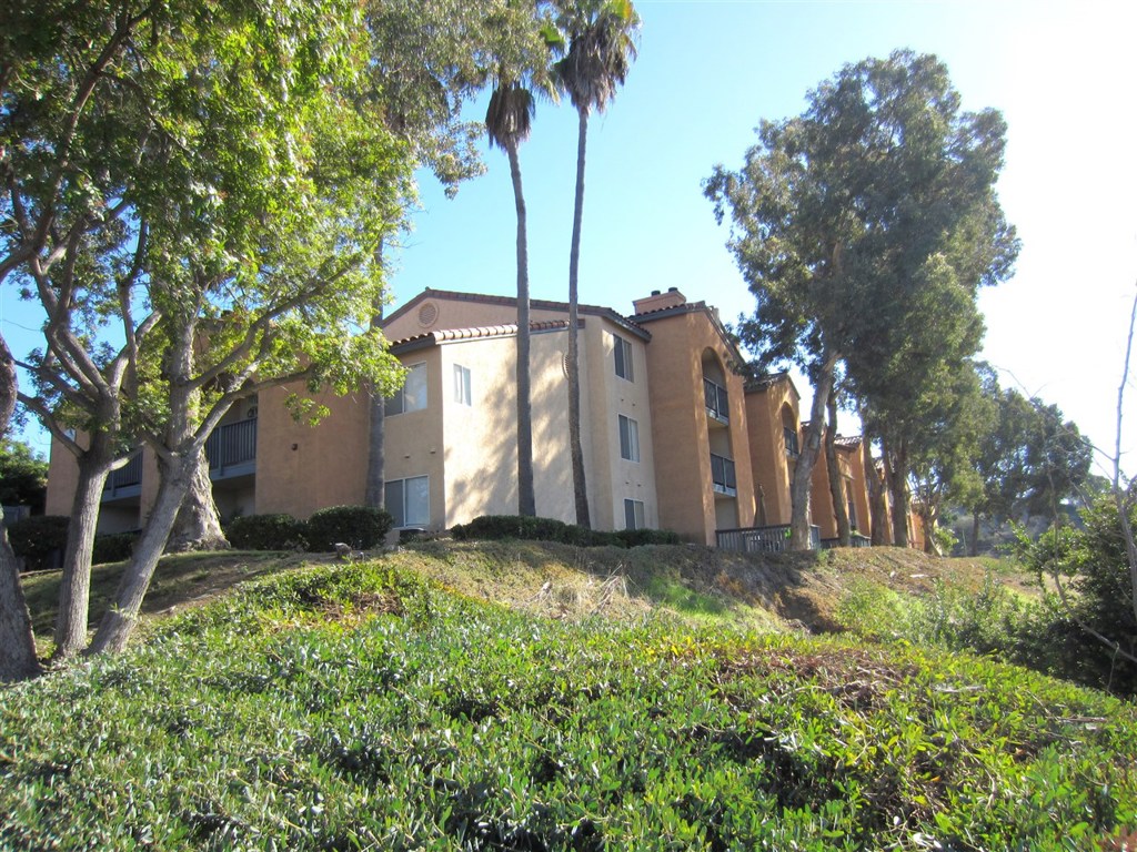 Fantastic top floor 2 BR/2 BA unit w/ CANYON VIEWS from almost every room! Beautiful kitchen boasts granite counters, stainless steel appliances, and plentiful cabinetry featuring some with glass front doors. Living room w/ cozy fireplace opens up to private balcony w/ views! Master BR w/ walk-in closet. Bathrooms w/ granite counters! Stacked washer/dryer in closet w/ mirrored door. Freshly painted. Convenient elevator. Fabulous complex amenities include: 2 pools/spas, exercise room, clubhouse, and more. Neighborhoods: UTC Equipment: Dryer, Range/Oven, Washer Other Fees: 0 Sewer: Sewer Connected Topography: LL